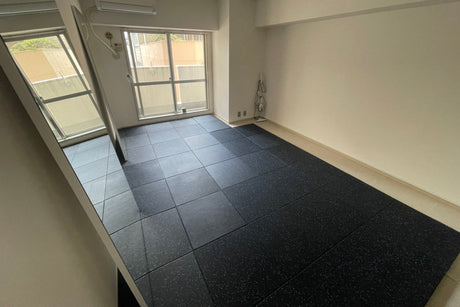 プライベートジムのゴムマット