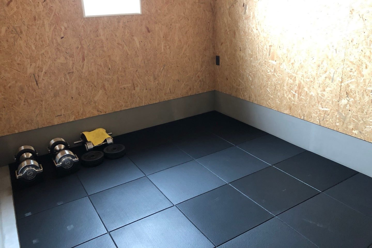 40枚セット】ホームジム用ゴムマットゴムマット ジムマット50cm*50cm